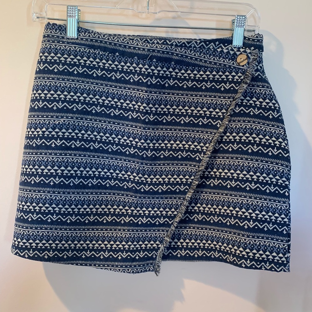 LF One Way patterned skirt